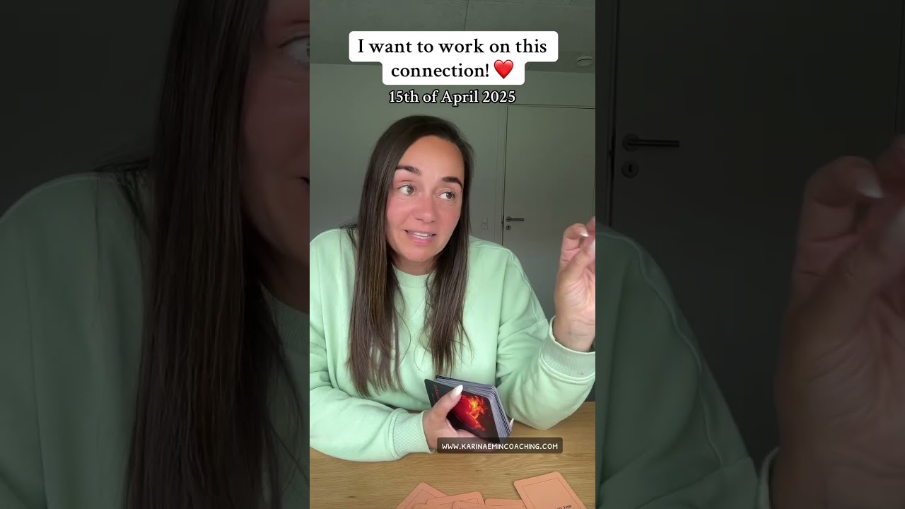 I WANT TO WORK ON THIS CONNECTION! 🥰 15/4-2025 ❤️