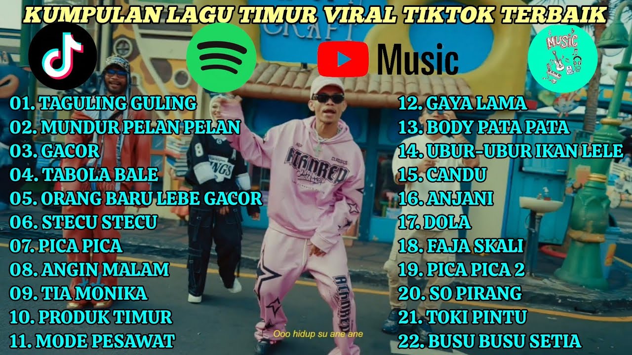 Lagu Timur Paling Viral di TikTok 🎶 Full Bass | Enak Buat Santai