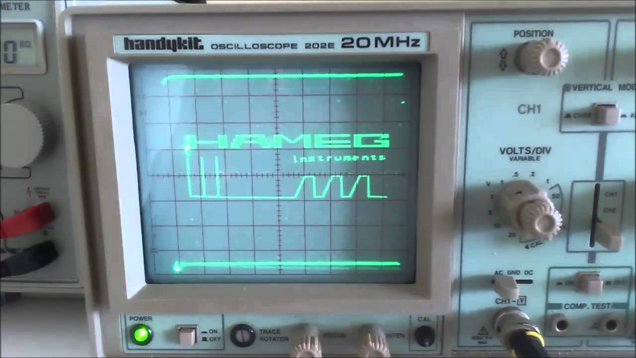 Handykit oscilloscope power up issue