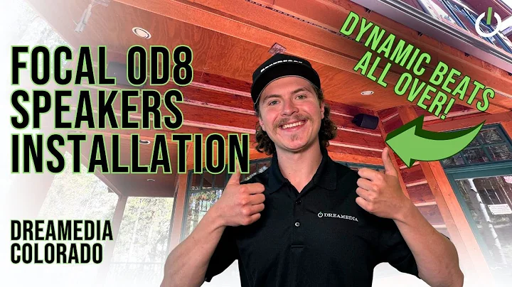 Dynamic Beats Ahead! Focal OD8 Speakers Installation in Summit County, CO!