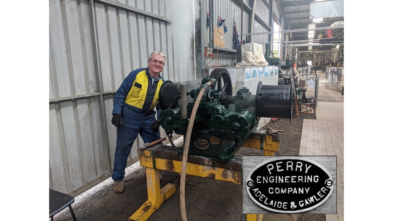 Perry Engineering National Steam Centre - Steam Winch made by Perry Engineering ...