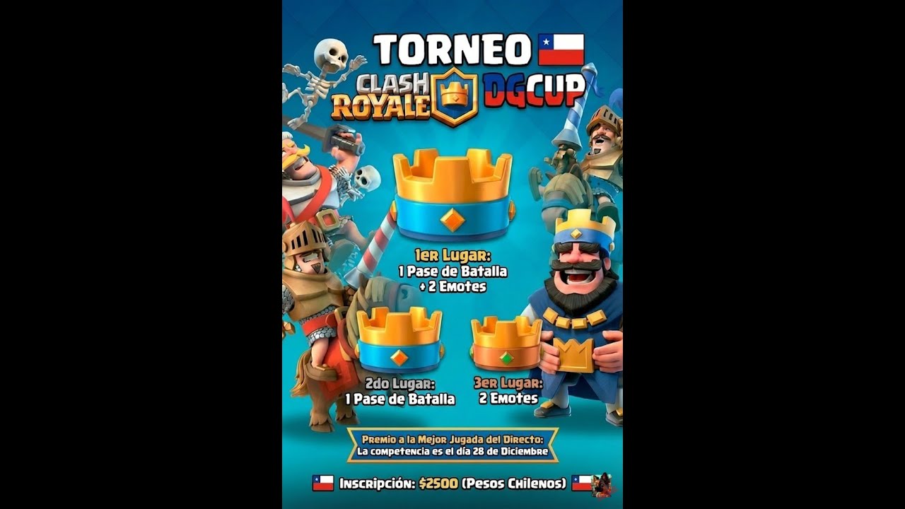 🔴 ¿QUIÉN SE LLEVA LA COPA? TORNEO DGCUP EN DIRECTO 👑 | Clash Royale | DG2MIL V