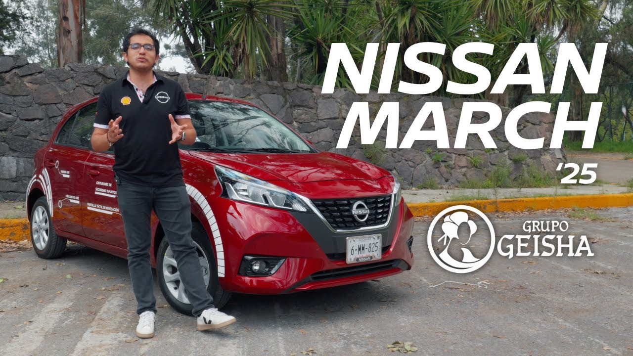 🚘 Nissan March 2025: compacto, económico y con más estilo que nunca | Reseña Grupo Geisha
