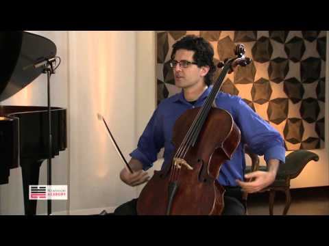 Cello Masterclass - Body and Sound - Amit Peled