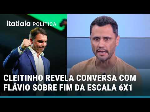 CLEITINHO REVEALS CONVERSATION WITH FLÁVIO BOLSONARO ABOUT ENDING THE 6X1 WORK SCHEDULE