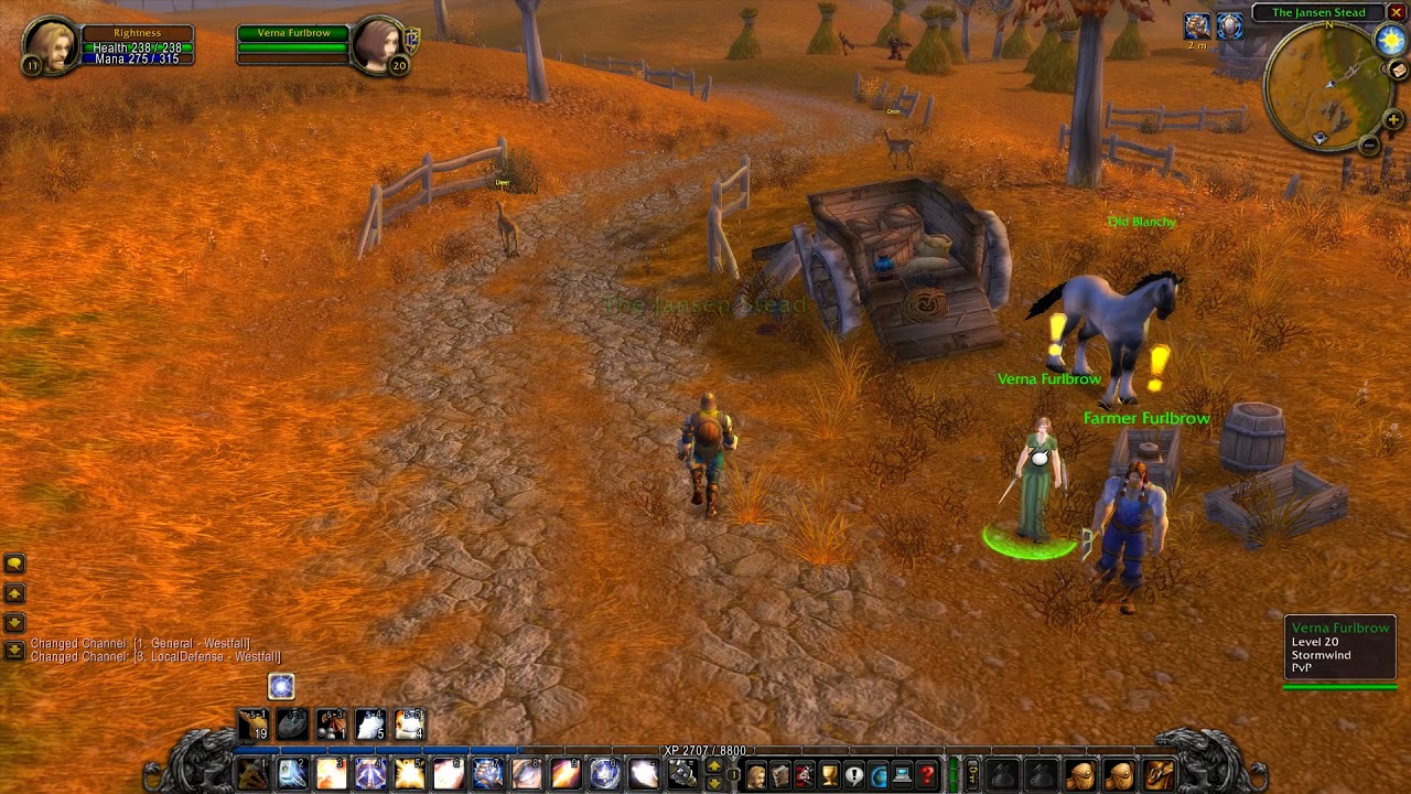 World of Warcraft: Elwynn Forest: Report to Gryan Stoutmantle