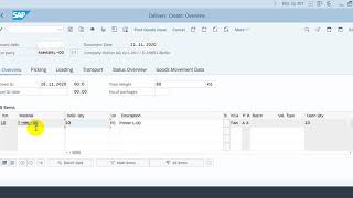 Exercise-4.5 Create Delivery and Post Goods Issue