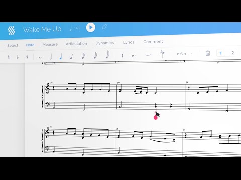 Write my own sheet music online