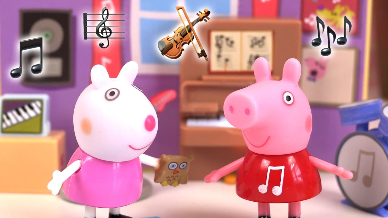 Peppa Pig Cours de Musique Jouets Instruments Music Room