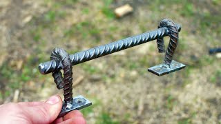 DIY MIG Welding Project - 4 Decor Ideas Metal Doorknobs and Handles An Industrial Style