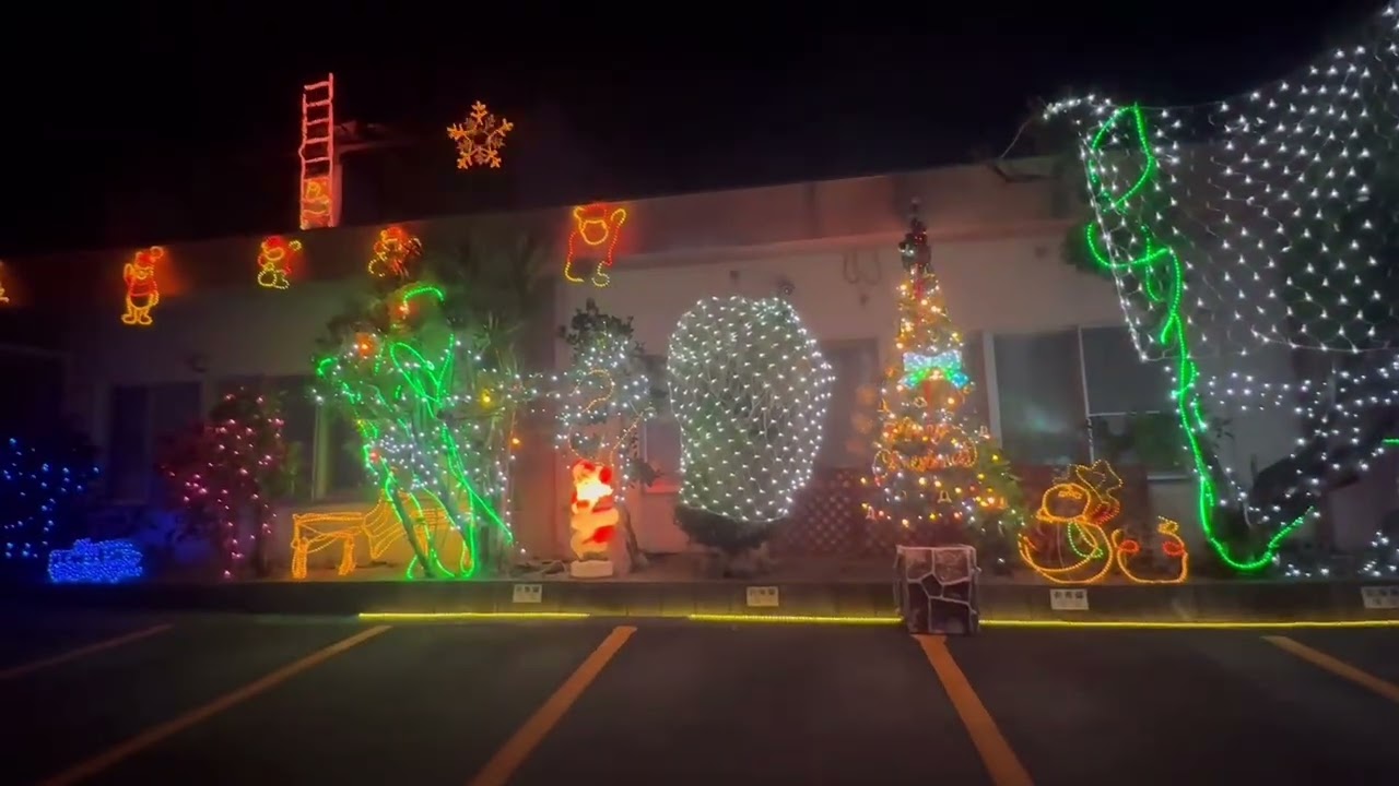 2025クリスマスイルミネーションin寿老園 - YouTube