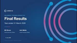 CELEBRUS TECHNOLOGIES PLC - Final Results for the year to 31 March 2026
