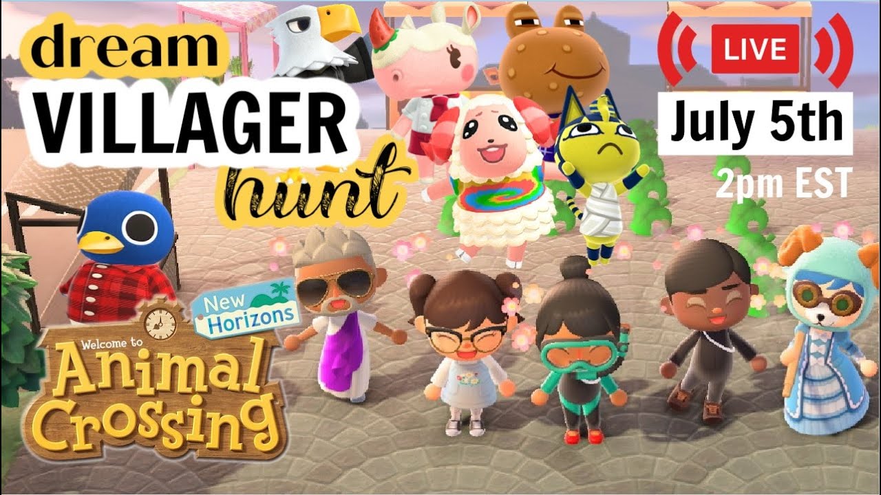 Dream Villager Hunt (Part 3) ACNH YouTube
