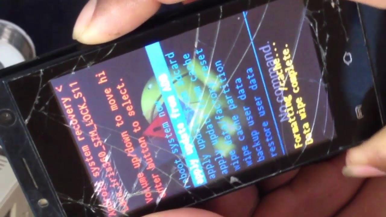 how to hard reset Lava iris 360 Firmware