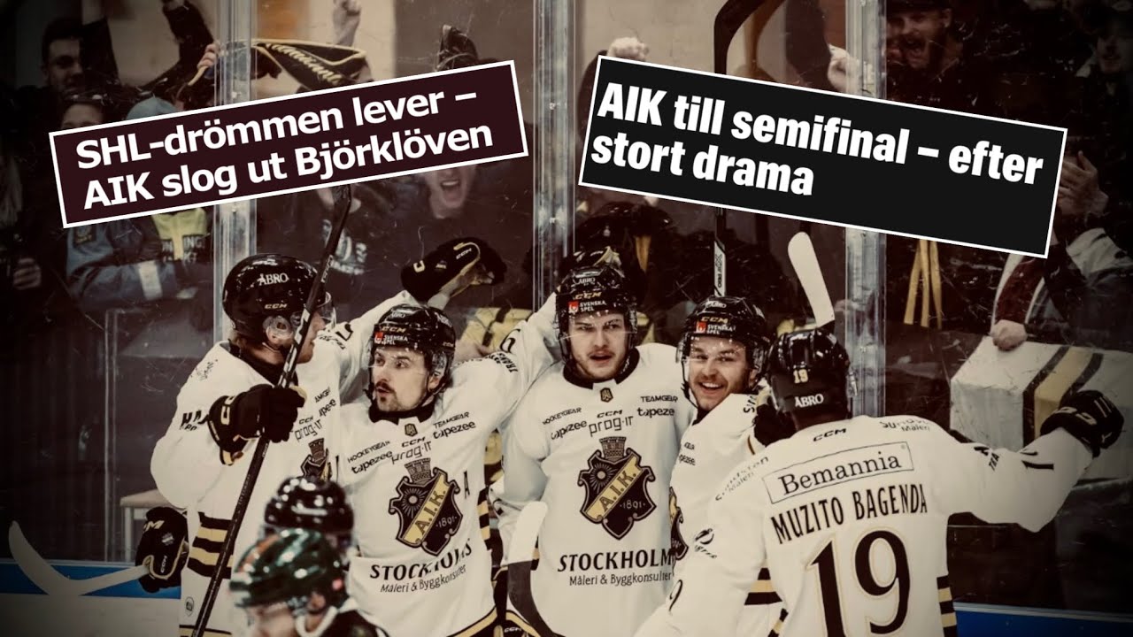 AIK - IF Björklöven | Kvartsfinalserien 2024/25