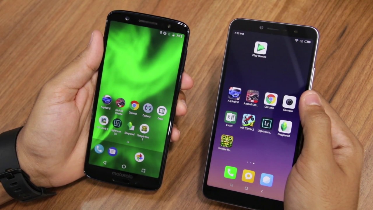 Moto G6 vs Redmi Y2 Speed Test, Multitasking, and NAND Storage Comparison
