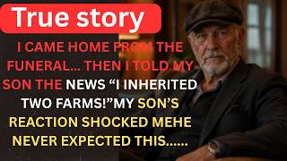I CAME HOME FROM THE FUNERAL THEN I TOLD MY SON THE NEWS I INHERITED TWO FARMS