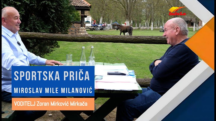 SPORTSKA PRIČA🔴 Miroslav Mile Milanović