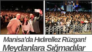 Manisa’da Hıdırellez Coşkusu Hüsnü Şenlendirici Konseriyle Zirveye Ulaştı
