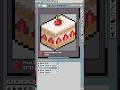 Pixel Strawberry Cake #art #pixelart #gamedev#gameart #art #timelapse #tutorial#shorts #aseprite