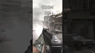 AK-74u Firing Comparison | COD4 OG vs Remastered