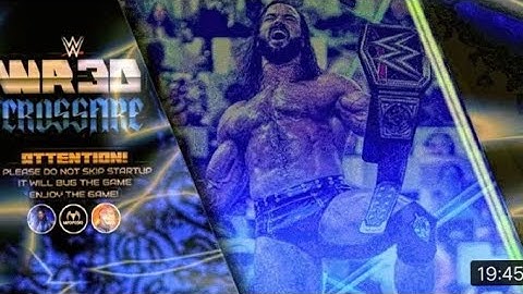 WR3D WWE Crossfire Released |Realistic Titles | With New Match | And New Moves |