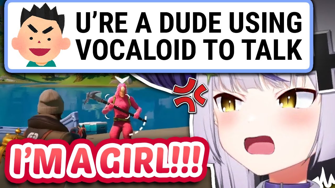 Laplus Got Flamed By Kids Playing Fortnite Off Stream 💀 【ENG Sub Hololive】