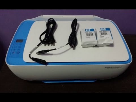 HP DeskJet Ink Advantage 3635 SetUp, Unboxing, Wireless direct SetUp & review !! - YouTube