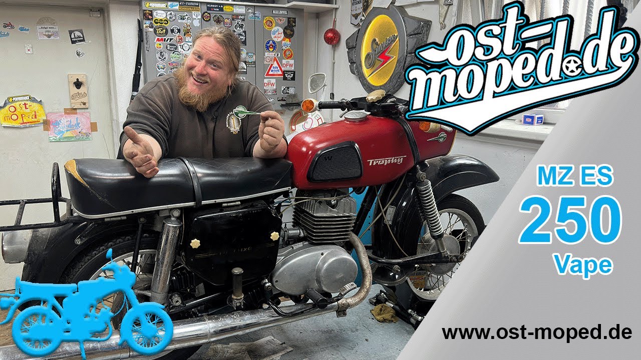 MZ ES 250 | Umrüstung auf 12V Vape Zündung | Powerdynamo  | ost-moped.de