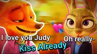 Nick Wilde Judy Hopps being an iconic and Romantic Duo PART 2