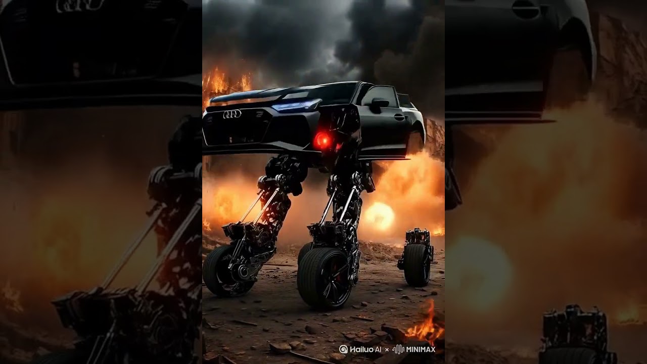 "Epic AI Car Transforms into Robot! 🤖 Viral Funny Video 2025"