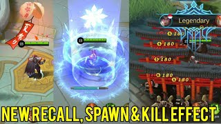 New Recall Effect Seal Of Flower Sral, Kill Effect Calamity's End & Spawn Effect Summer Gala 2020