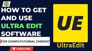 How to get and use UltraEdit | Computational Chemist |  UltraEdit 30 days trial 🔥 screenshot 5