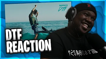 Digga D - DTF (Official Video) (REACTION)