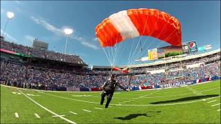 Buffalo Bills - Frontier Skydivers Demo