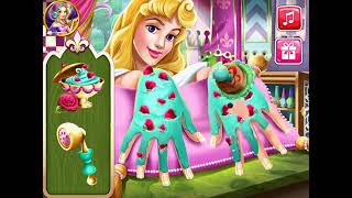 Sleeping Princess Nails Spa Gameplay & Walkthrough | Free at 123Games.App screenshot 5