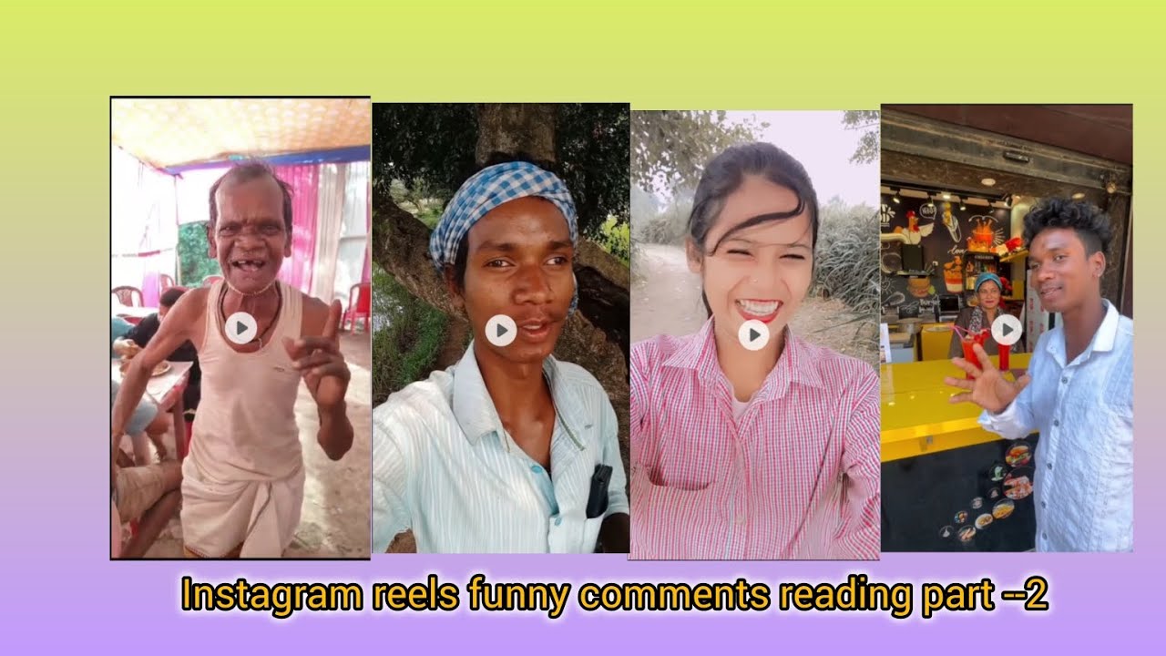 Odia Instagram reels funny comments reading video//