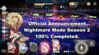 4 Star Only. Rumor of the Anonymous AI (Nightmare Mode Season 2)