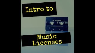Introduction to Music Licenses (Mechanical License, Synch License, Broadcast License)