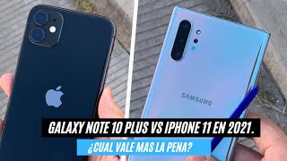 GALAXY NOTE 10 PLUS VS IPHONE 11 EN 2022 | ¿CUAL COMPRAR? | AndroOne