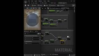 Unreal Engine - Horror Postprocess Material - (Simple Version)