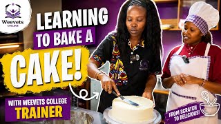 Learning the Secrets of Soft & Moist Cakes 🎂✨||Weevets Collage 