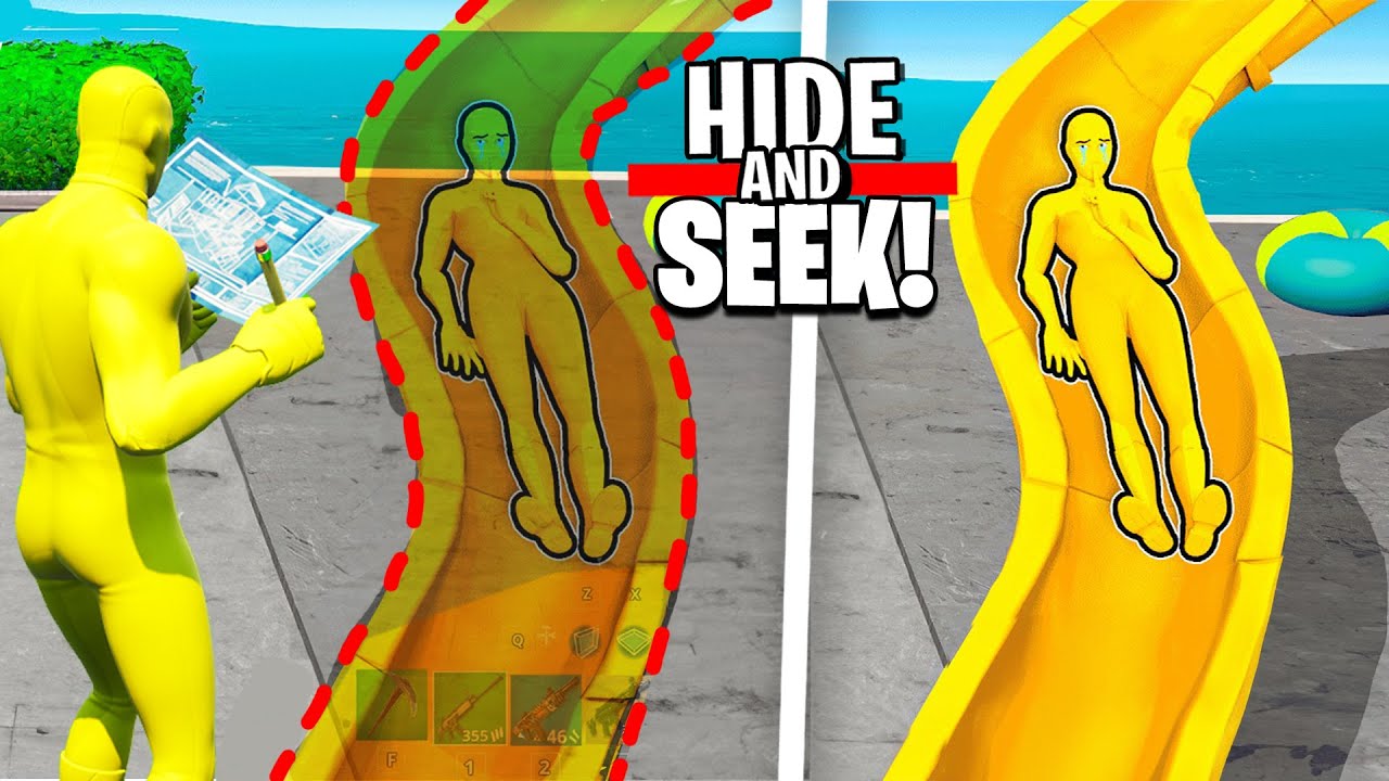 HIDE and SEEK aber jeder BAUT sein VERSTECK!