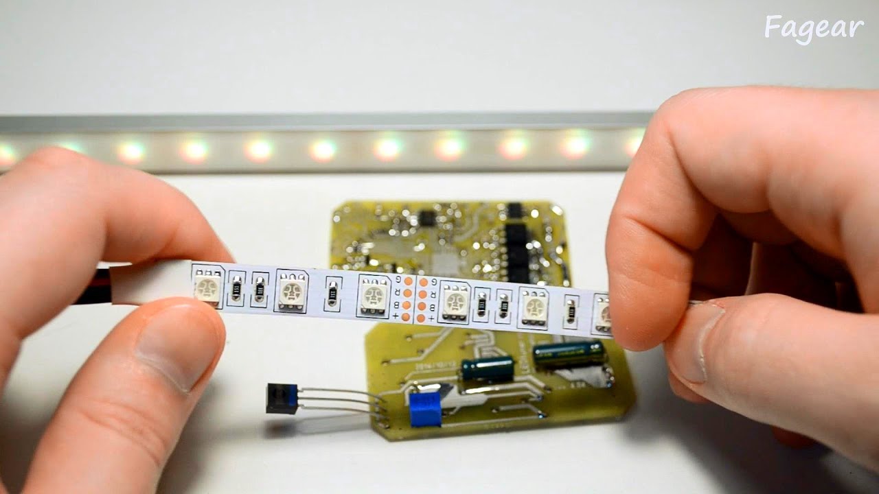 RGB-контроллер: дневник №2 (гамма-коррекция, разрядность ШИМ) - YouTube