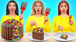 Big, Medium and Small Plate Challenge | Funny Challenges by Multi DO Smile