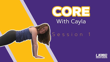 30 Min. Core w/ Cayla | JMU UREC