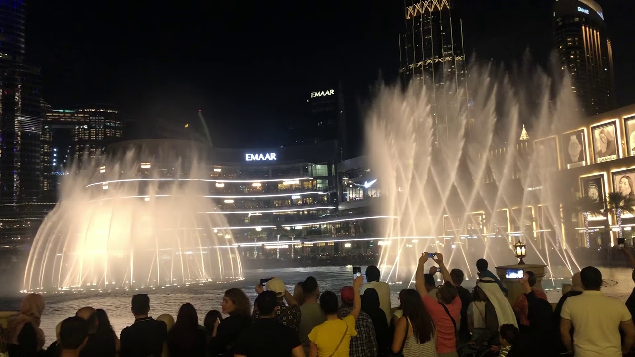 Dubai Mall Fountain YouTube