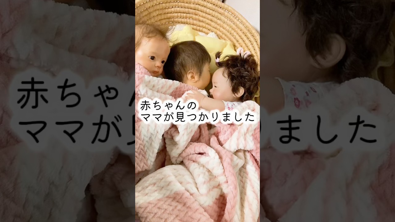 赤ちゃんのママが見つかりました #リボーンドール工房POPO #リボーンドール #赤ちゃん #rebornbaby #reborndoll