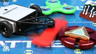 Fidget Spinners vs BattleBots + Rare Superhero Spinner Game for Kids! screenshot 3