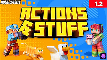 Actions and Stuff 1.2 Update: 3D Items & New Mob Animations!